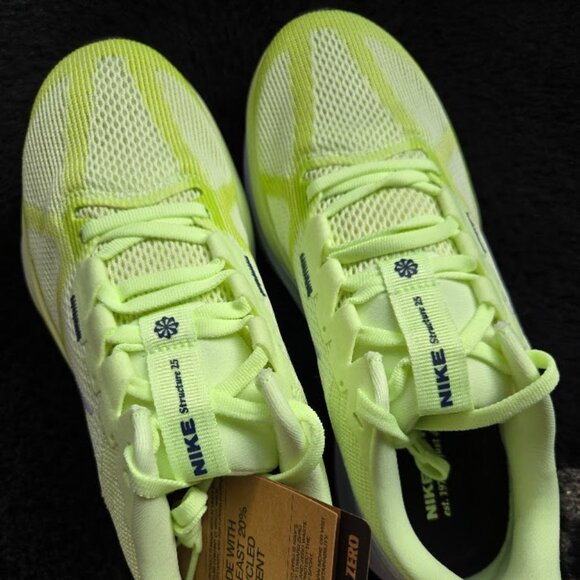 RARE Nike Air Zoom Structure 25 Volt/Grey/Wht Run Gym Sport Cross-Trainer DJ7884 - Picture 4 of 16